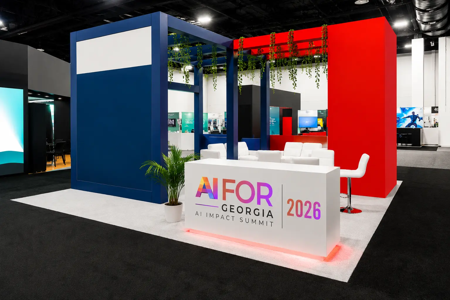 Gold booth