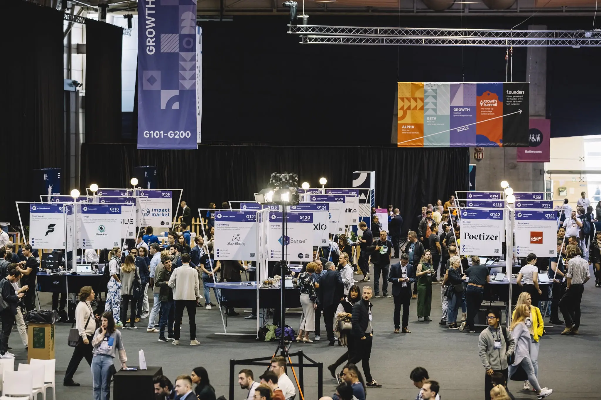Startup booth